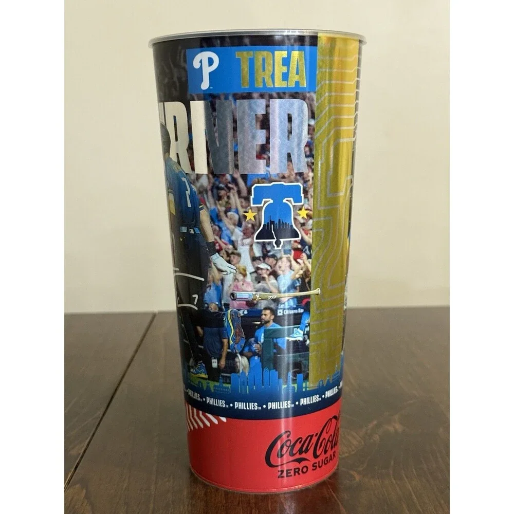 Philadelphia Phillies Trea Turner Cup 2025 44 Oz MLB City Connect Souvenir CBP